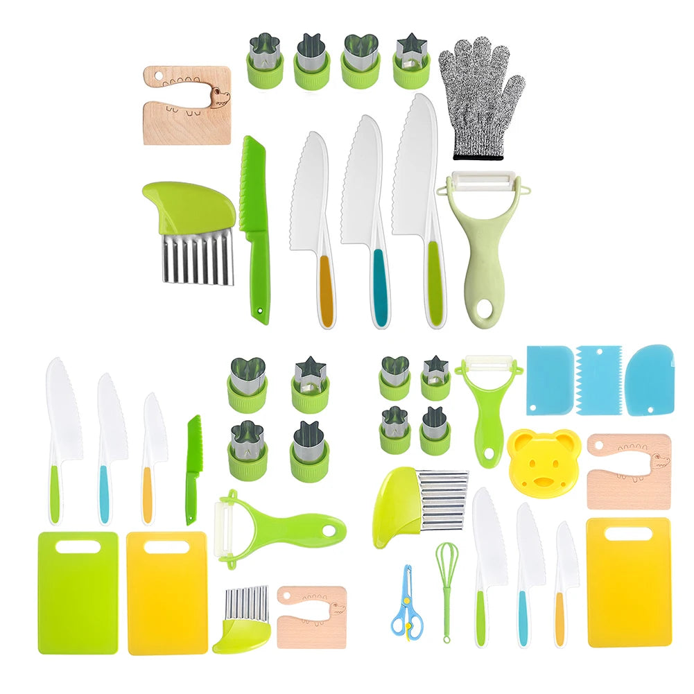 Kid Safe Kitchen Knife Set